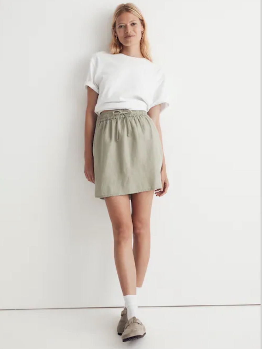 Madewell Linen Skirt